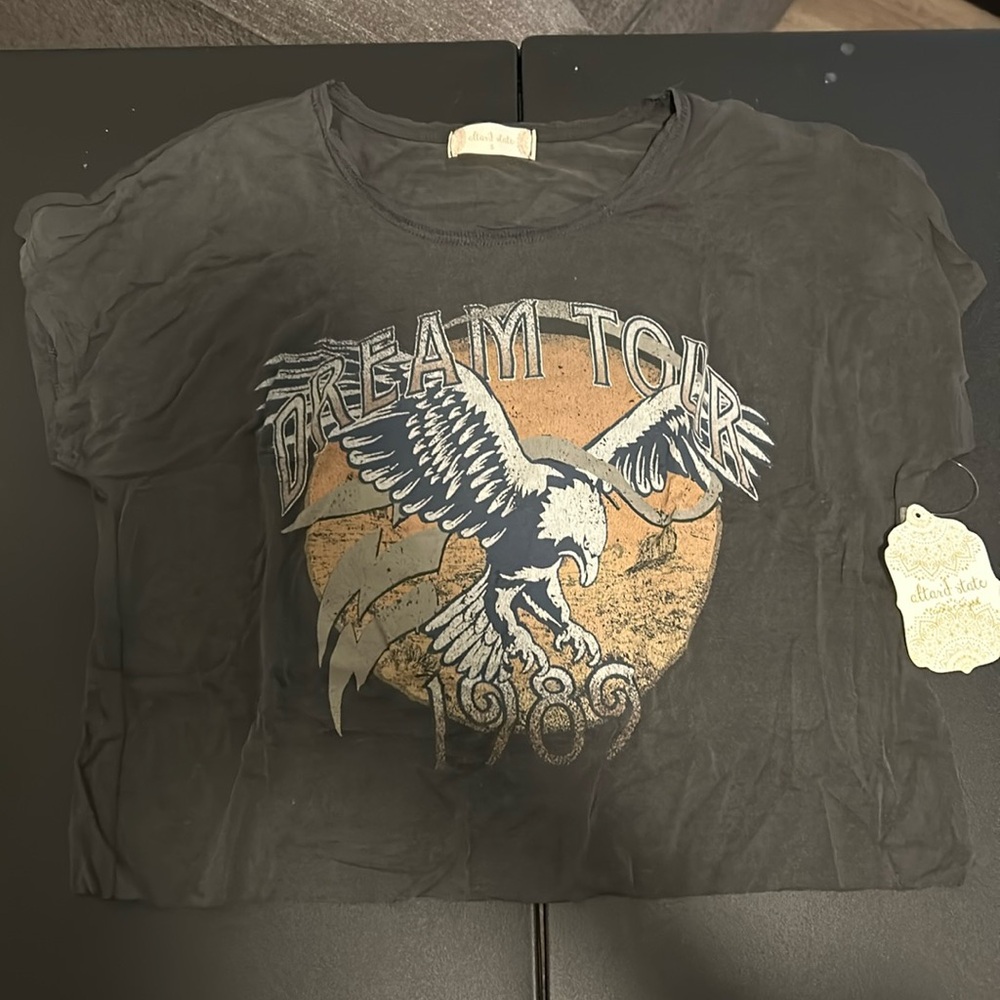 Altar'd State cropped loose tee size small